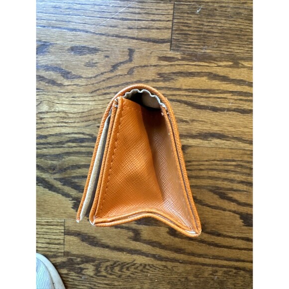 Large Tory Burch sunglasses/eye glasses case magnetic eyeglasses orange - Picture 4 of 6